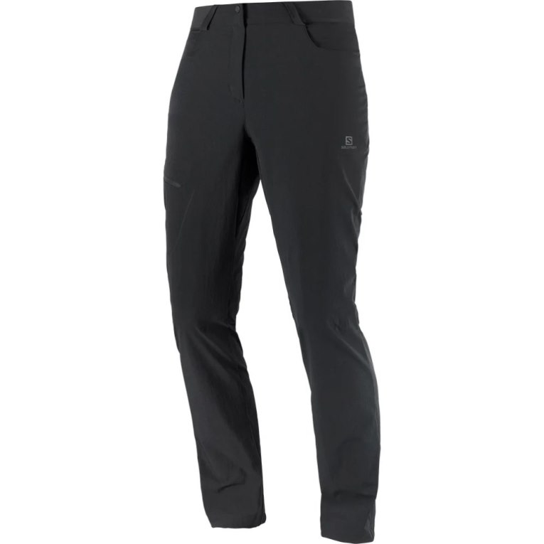 Black Salomon Wayfarer Women's Sport Pants | IE PI6208